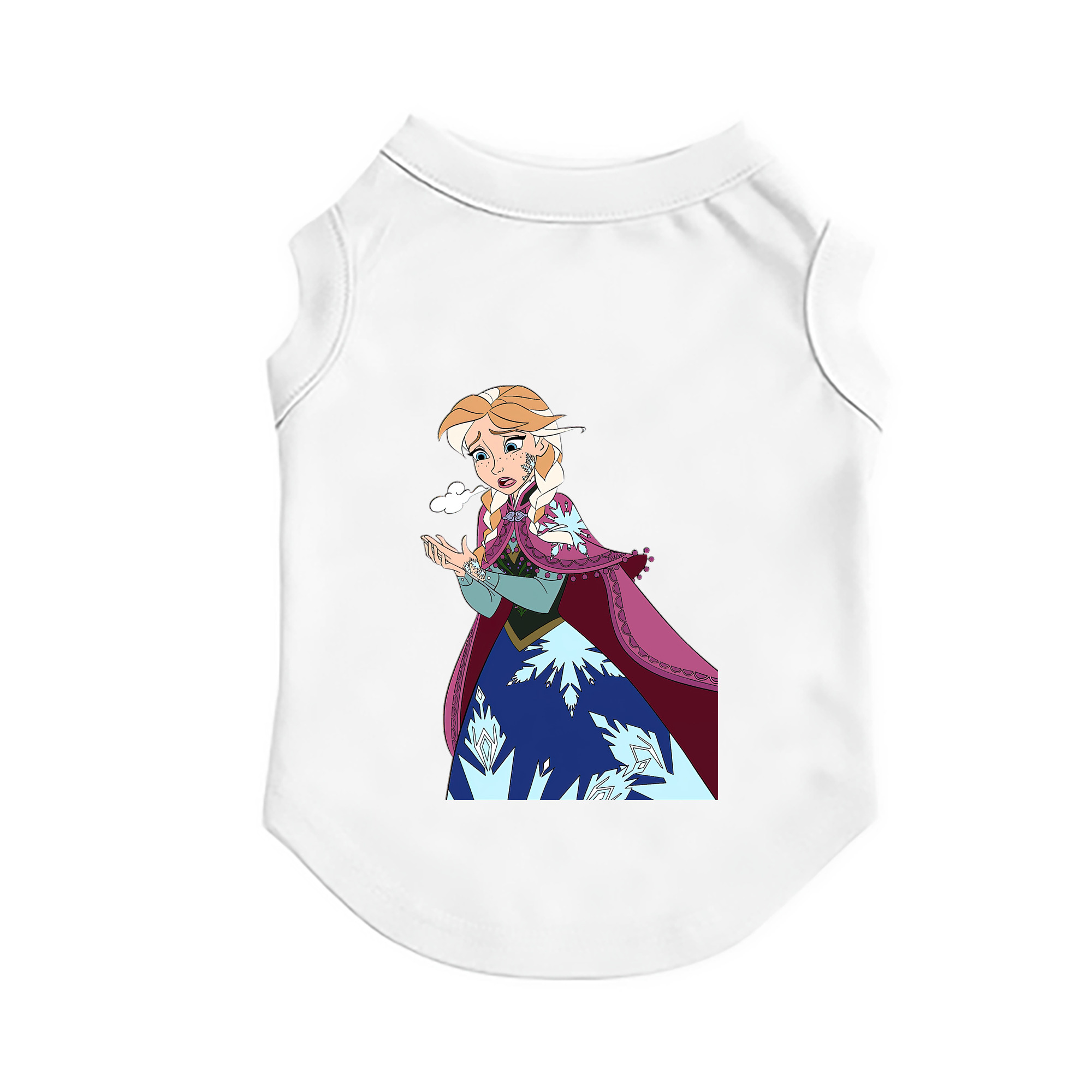 （画像用） アナと雪の女王 アンナ エルサ Frozen Anna Elsa ペット用ベスト