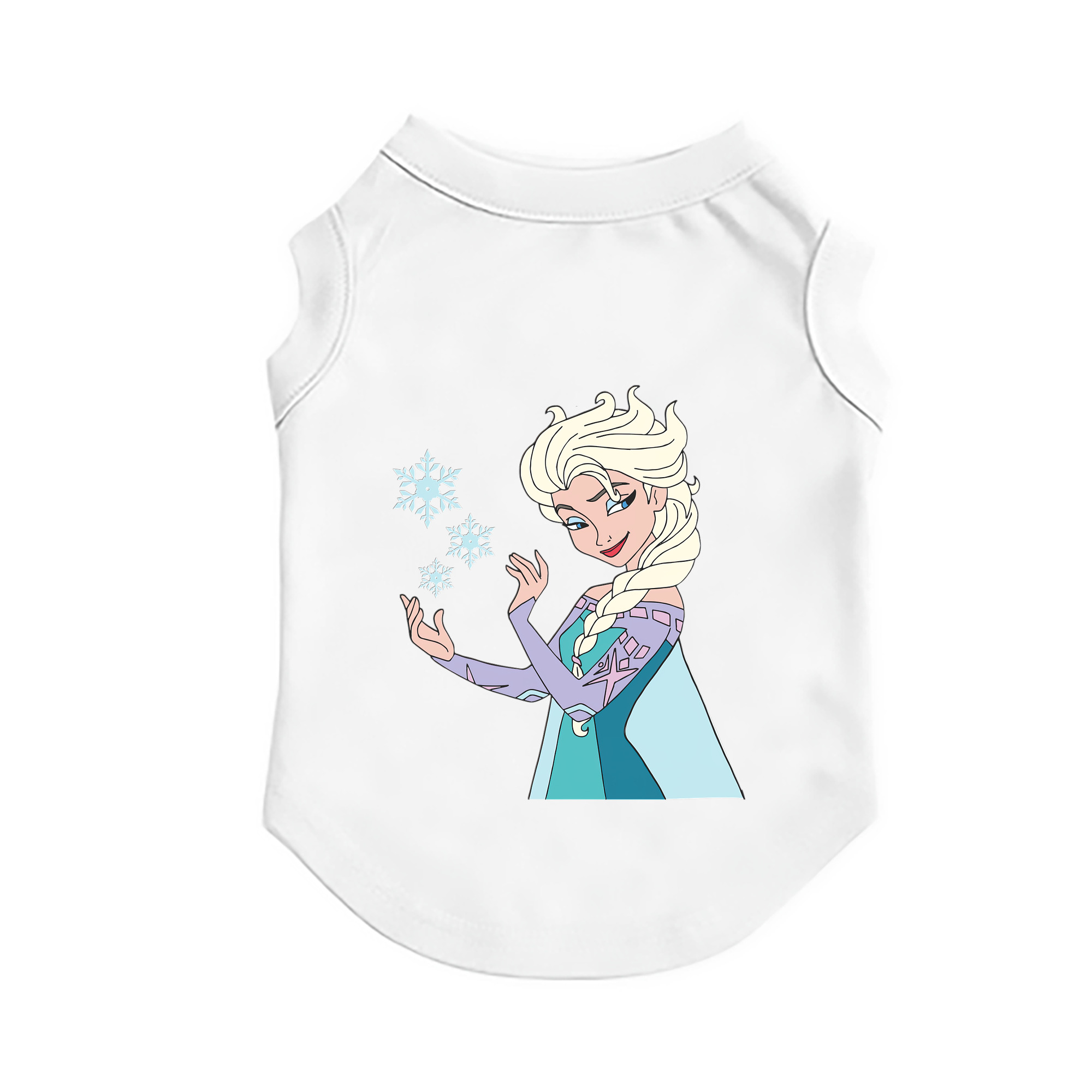 （画像用） アナと雪の女王 アンナ エルサ Frozen Anna Elsa ペット用ベスト