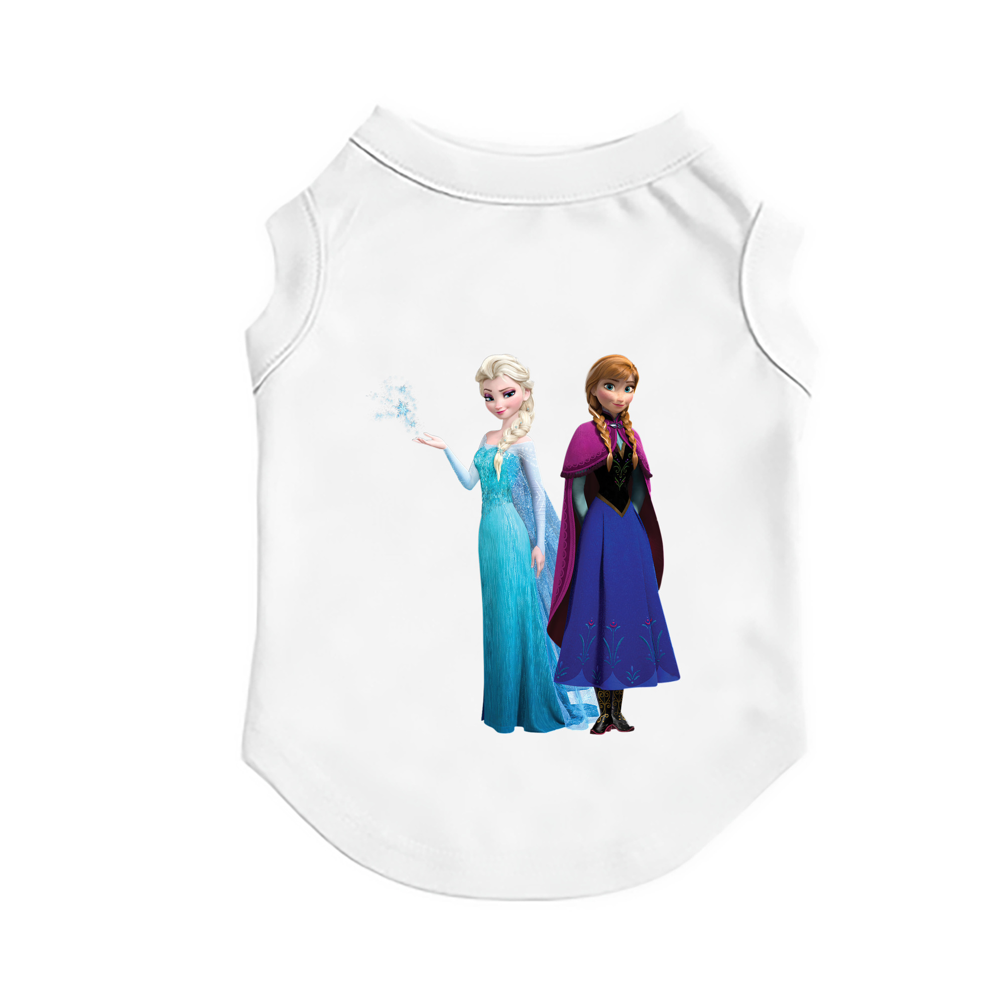 （画像用） アナと雪の女王 アンナ エルサ Frozen Anna Elsa ペット用ベスト