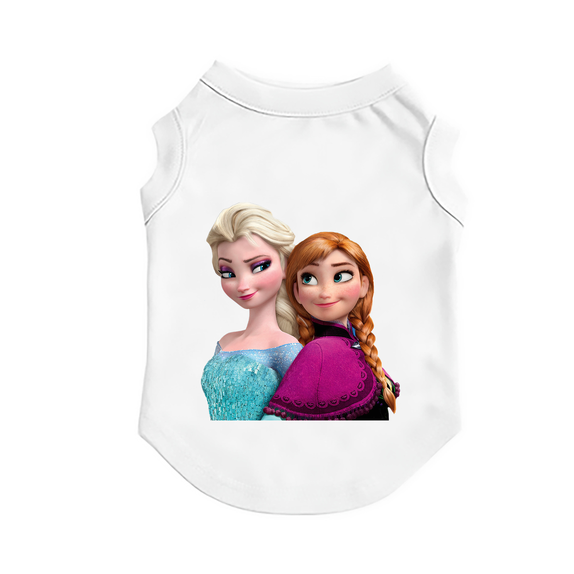 （画像用） アナと雪の女王 アンナ エルサ Frozen Anna Elsa ペット用ベスト