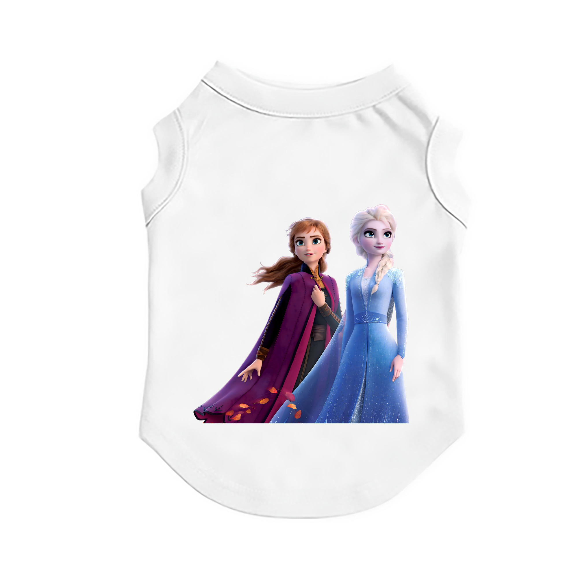 （画像用） アナと雪の女王 アンナ エルサ Frozen Anna Elsa ペット用ベスト