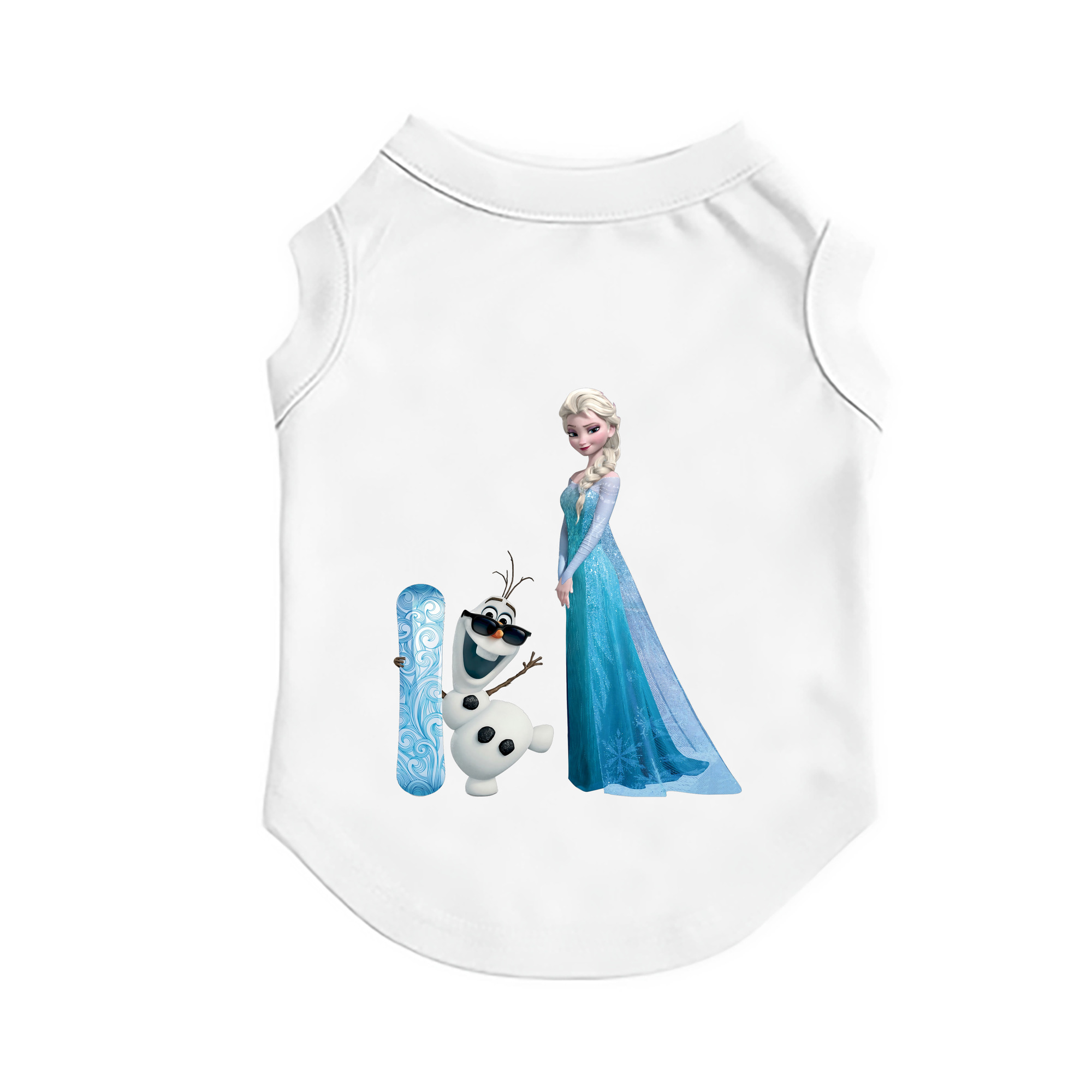 （画像用） アナと雪の女王 アンナ エルサ Frozen Anna Elsa ペット用ベスト