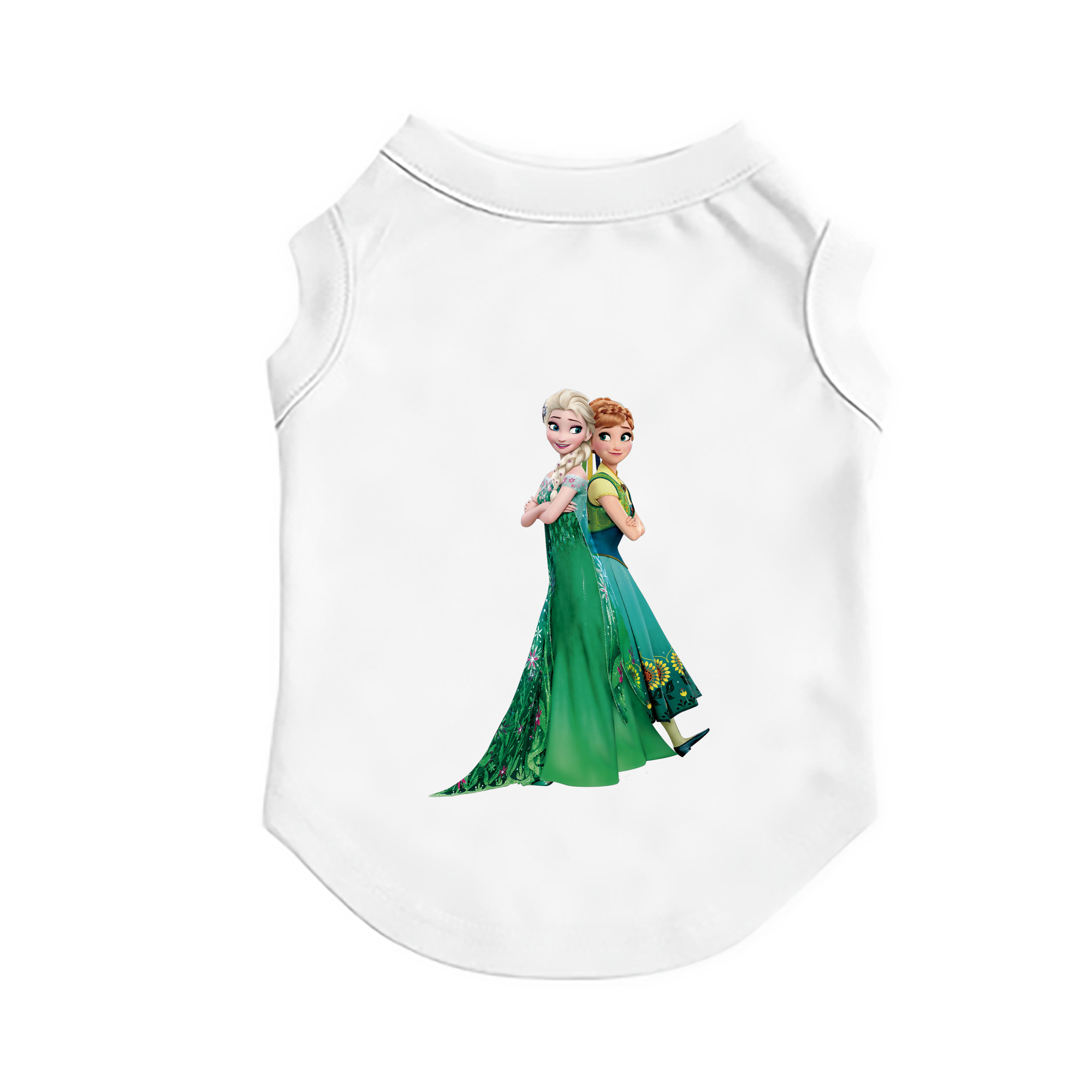（画像用） アナと雪の女王 アンナ エルサ Frozen Anna Elsa ペット用ベスト