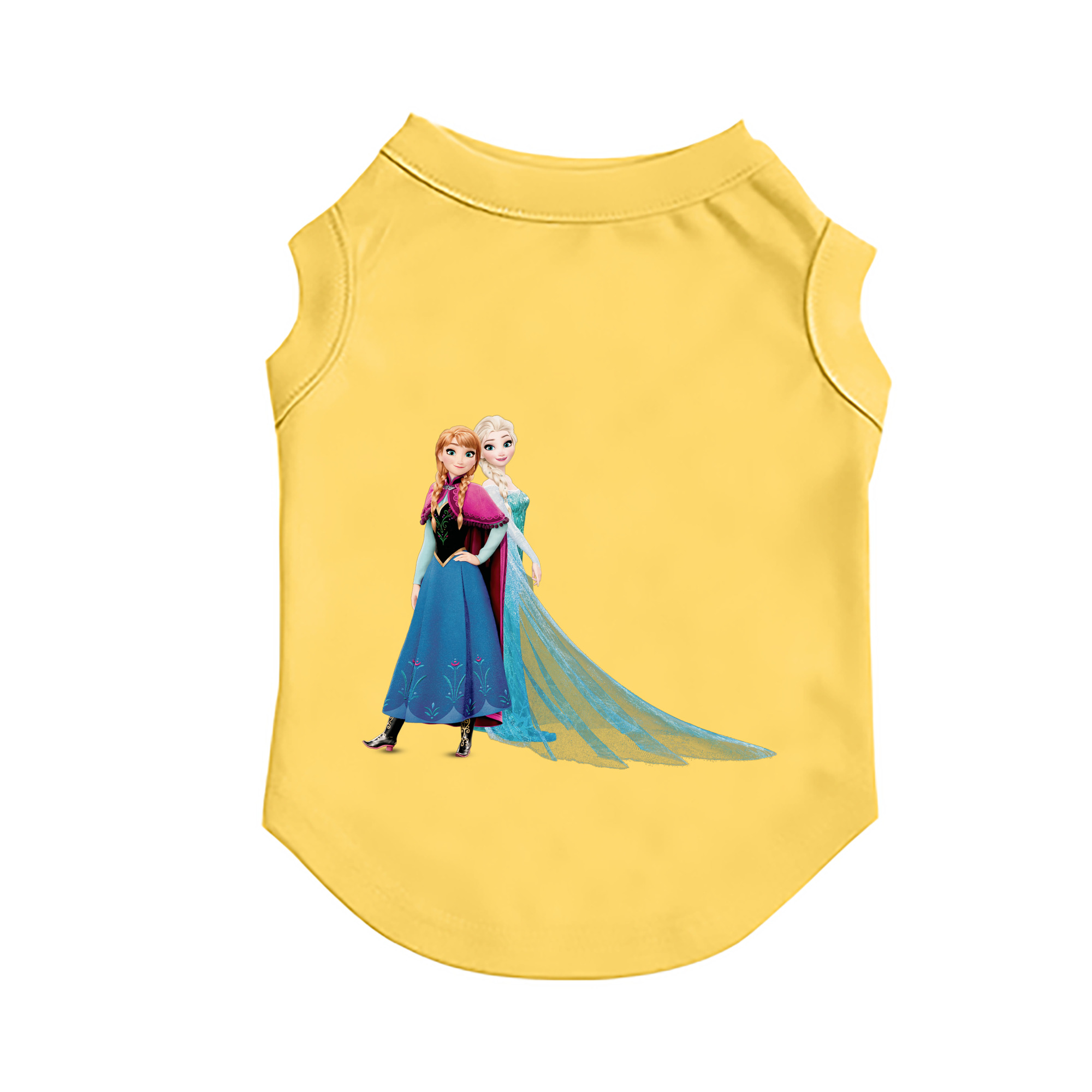 （画像用） アナと雪の女王 アンナ エルサ Frozen Anna Elsa ペット用ベスト