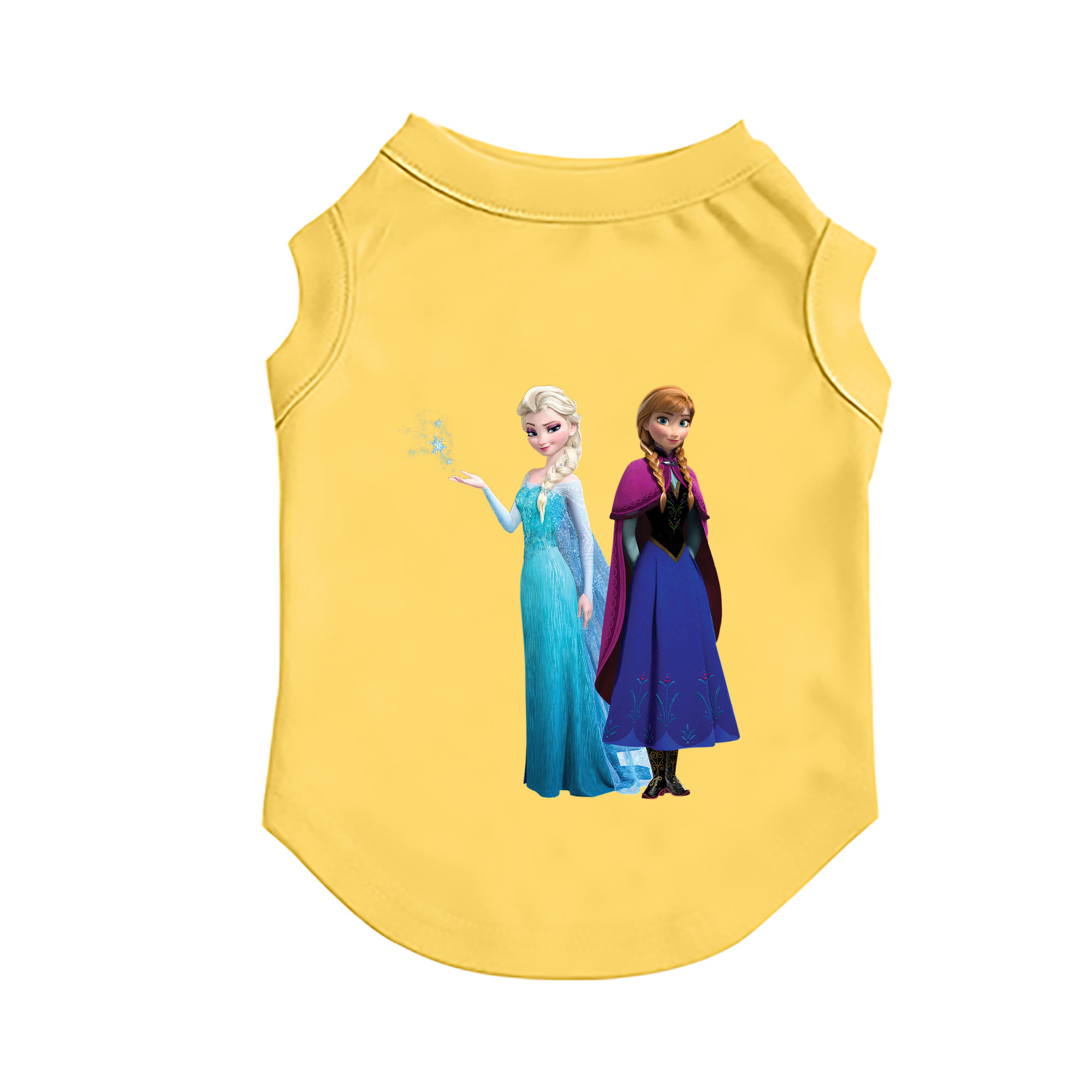 （画像用） アナと雪の女王 アンナ エルサ Frozen Anna Elsa ペット用ベスト