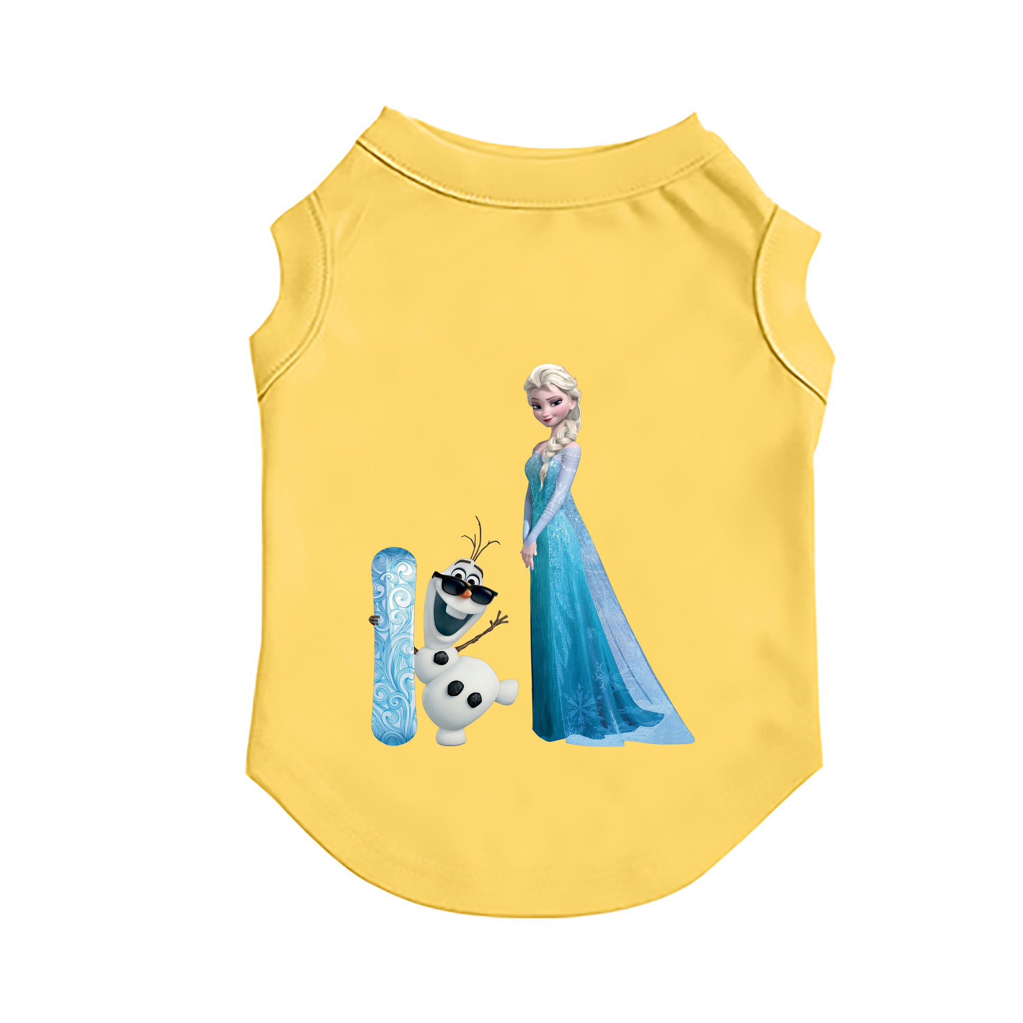（画像用） アナと雪の女王 アンナ エルサ Frozen Anna Elsa ペット用ベスト
