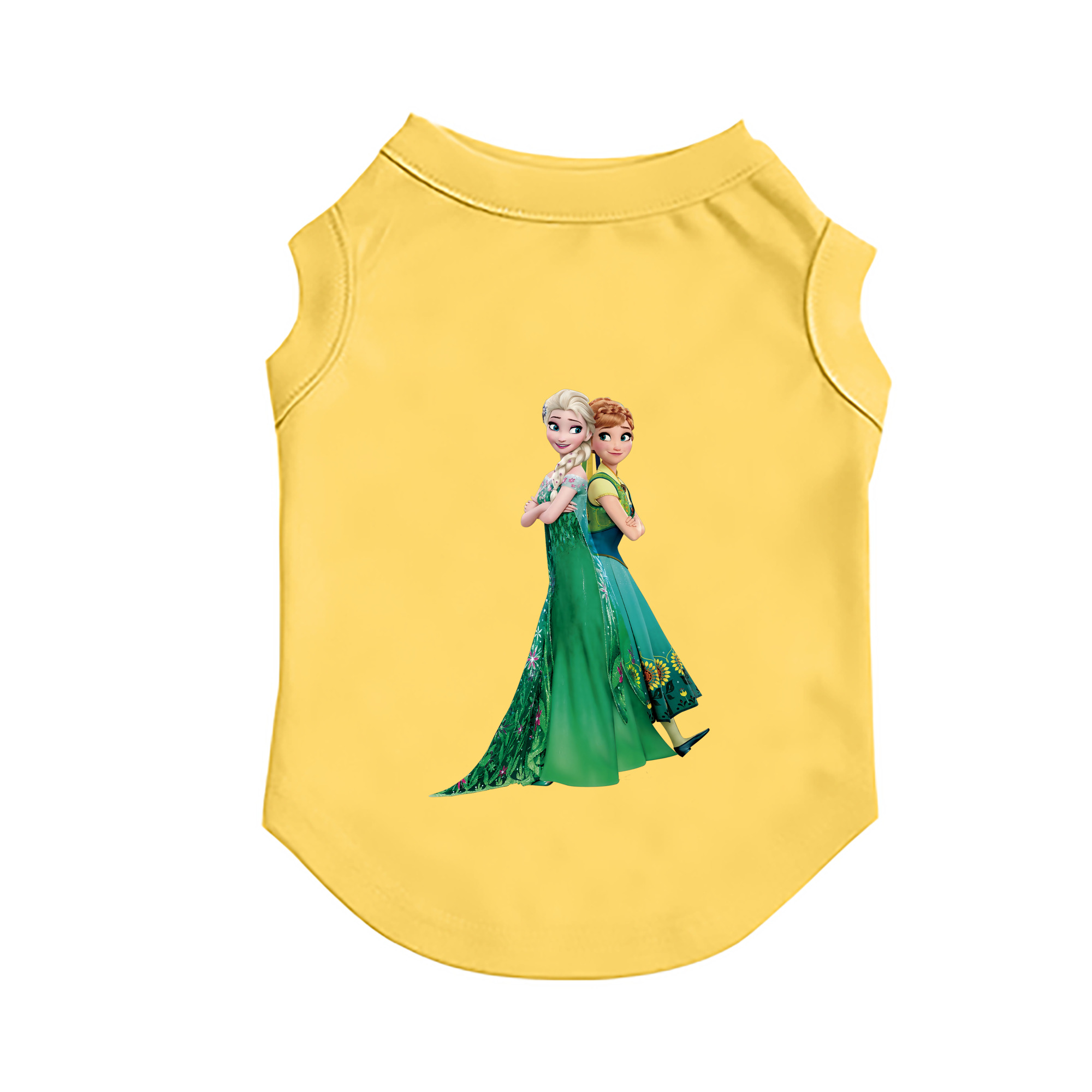 （画像用） アナと雪の女王 アンナ エルサ Frozen Anna Elsa ペット用ベスト