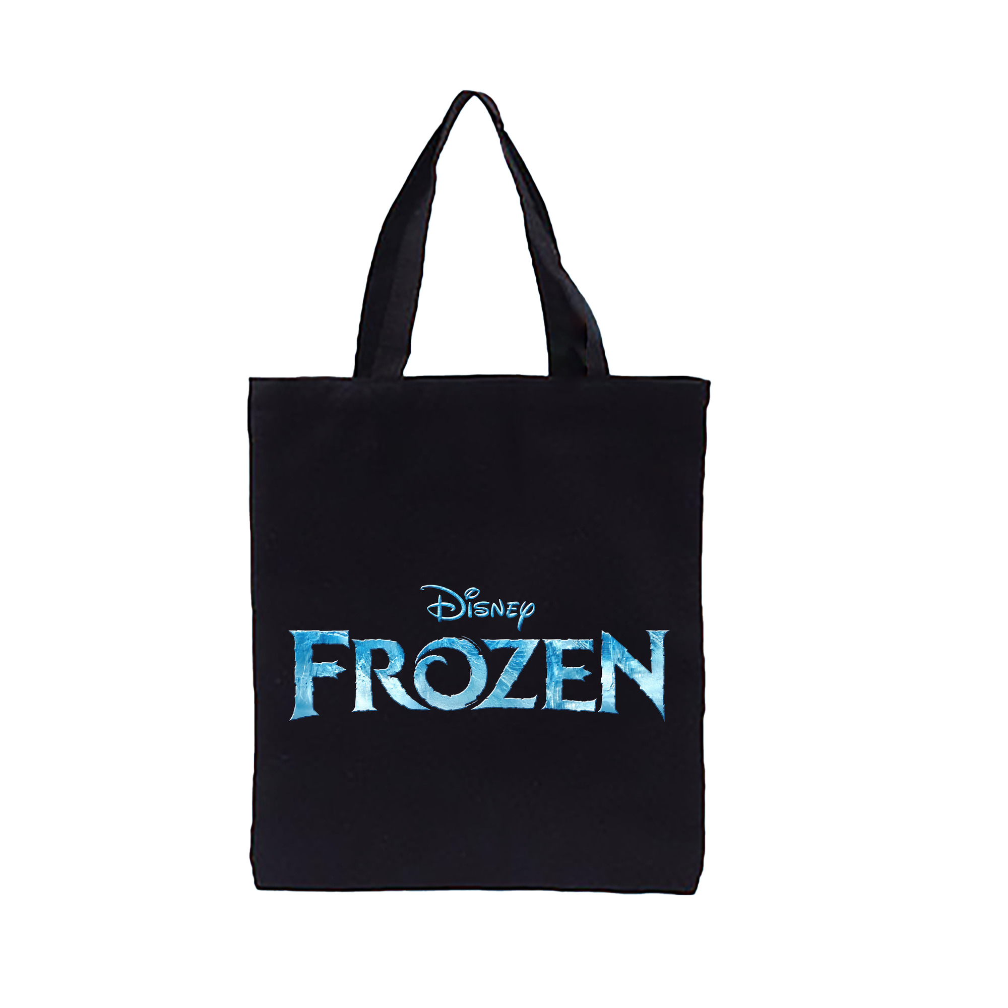 （画像用） アナと雪の女王 アンナ エルサ Frozen Anna Elsa 縦型キャンバス生地手提げバッグ　トートバッグ