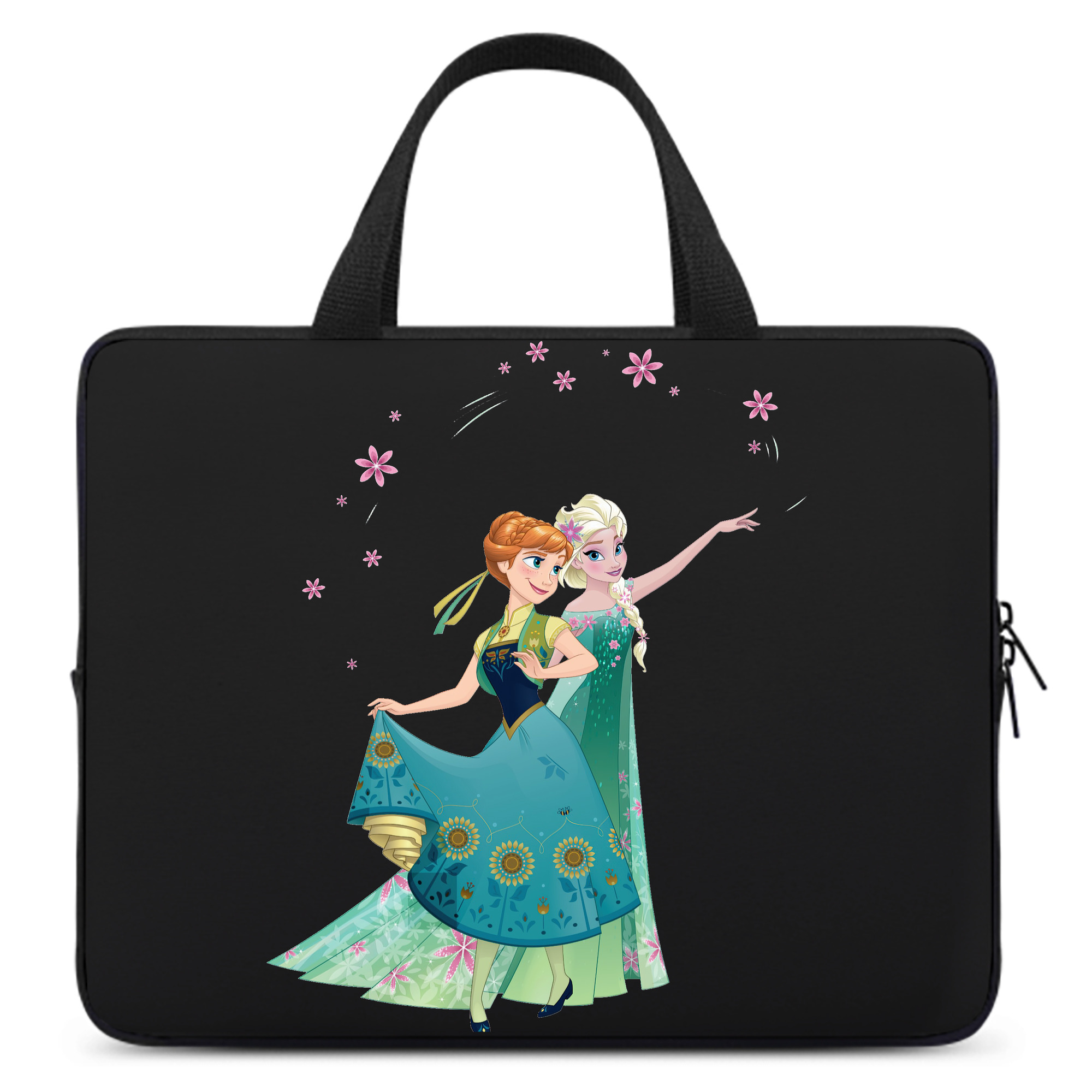 （画像用） アナと雪の女王 アンナ エルサ Frozen Anna Elsa 手提げノートパソコンバッグ