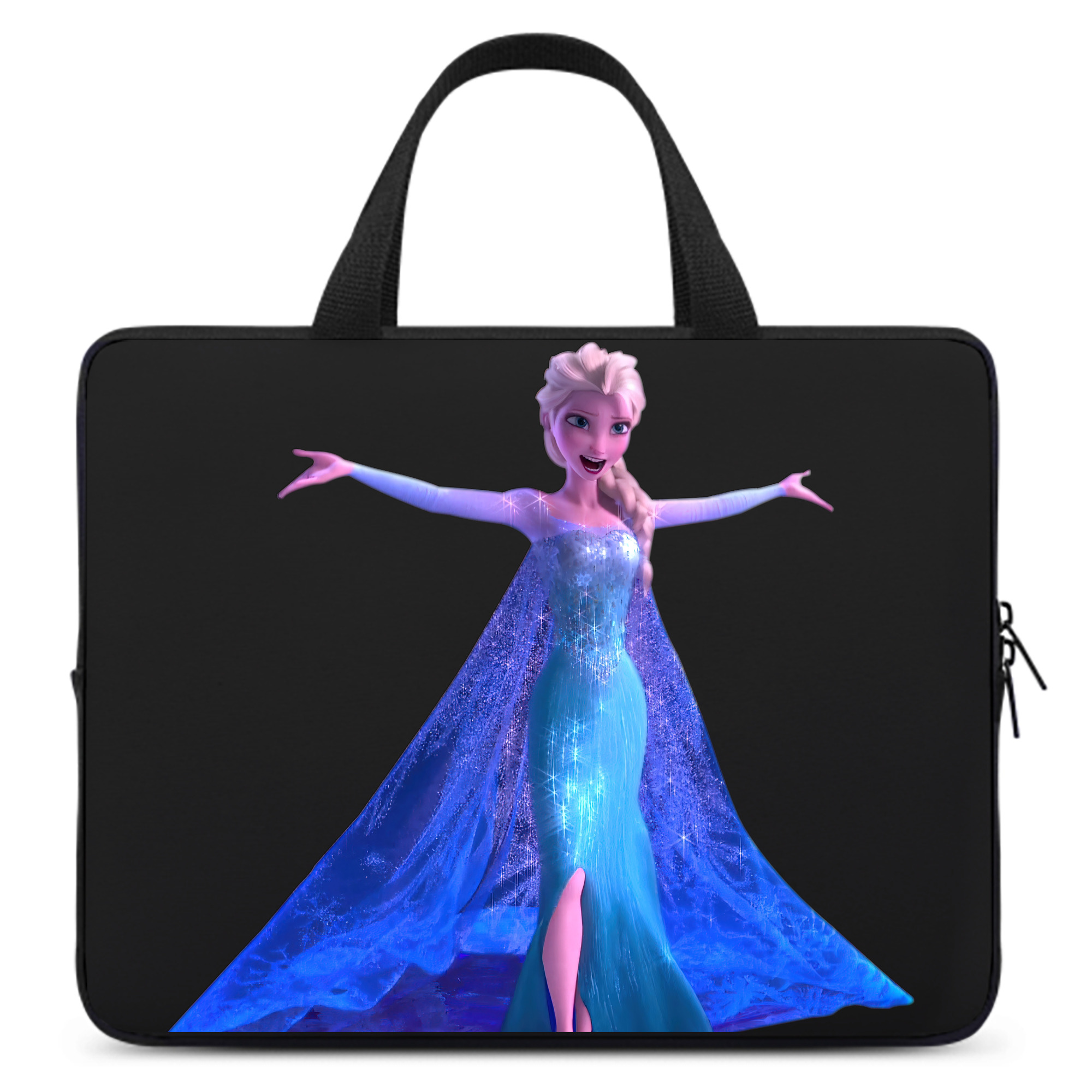 （画像用） アナと雪の女王 アンナ エルサ Frozen Anna Elsa 手提げノートパソコンバッグ