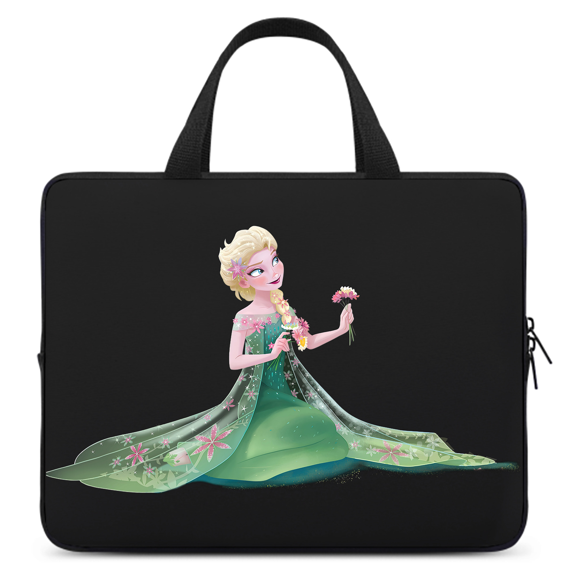 （画像用） アナと雪の女王 アンナ エルサ Frozen Anna Elsa 手提げノートパソコンバッグ
