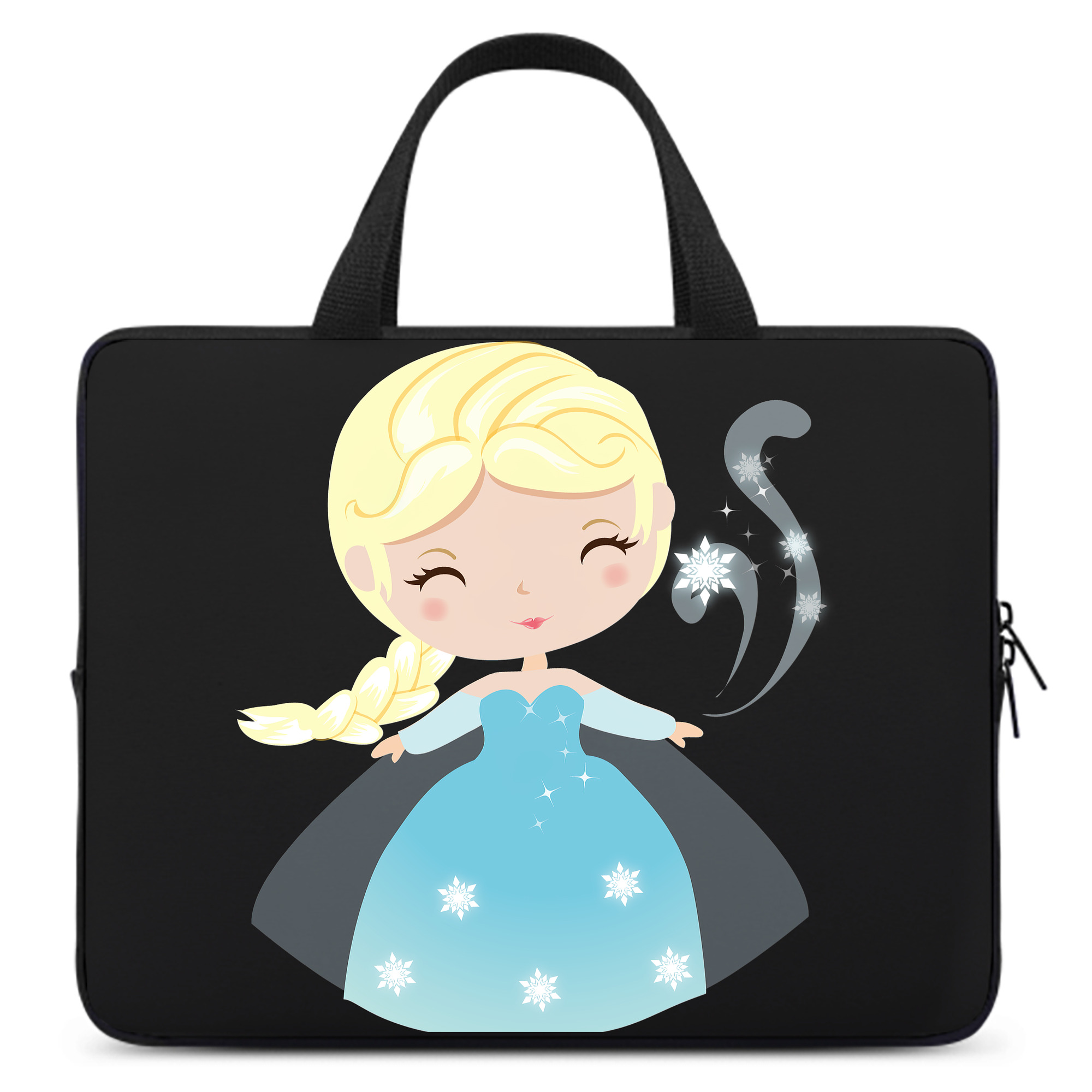 （画像用） アナと雪の女王 アンナ エルサ Frozen Anna Elsa 手提げノートパソコンバッグ
