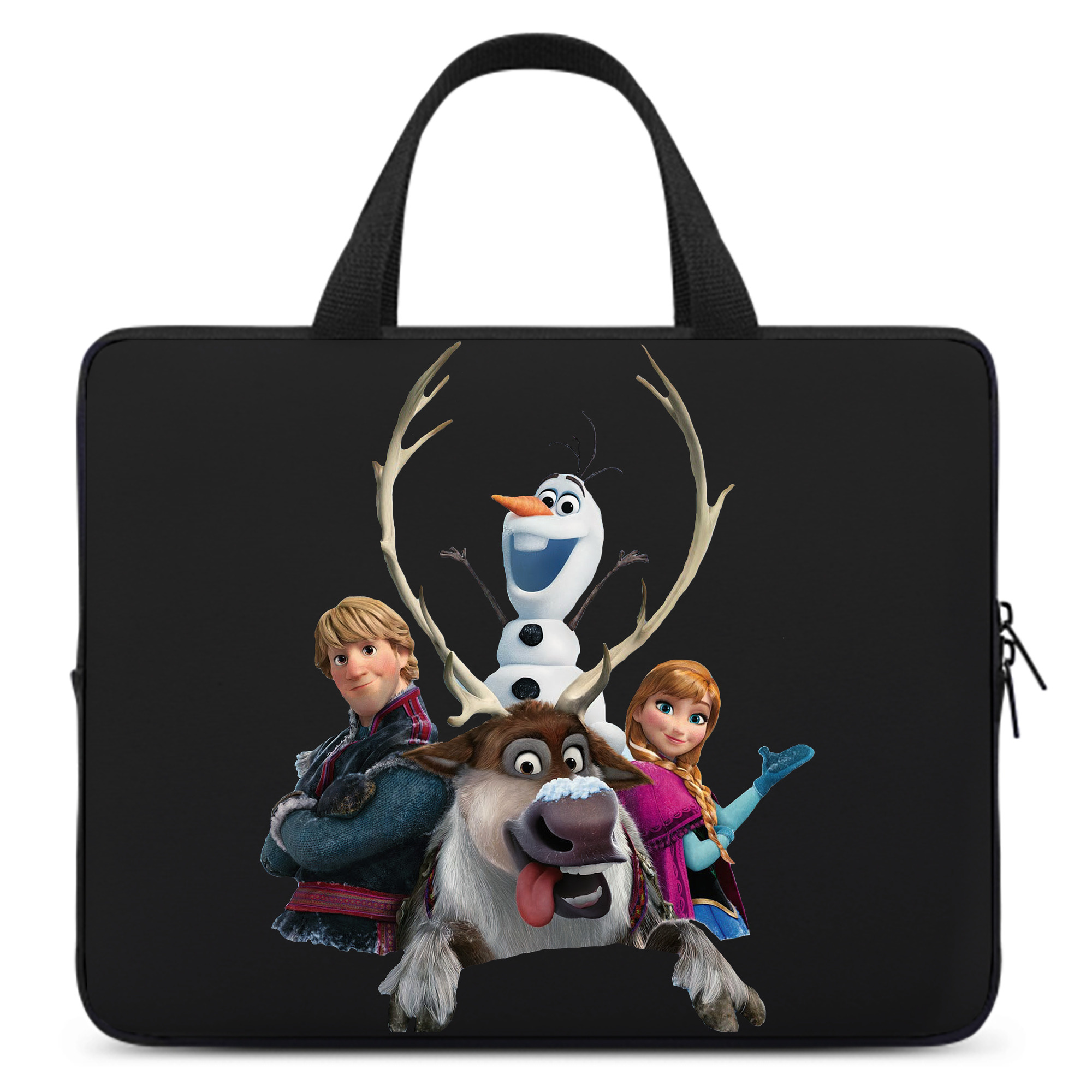 （画像用） アナと雪の女王 アンナ エルサ Frozen Anna Elsa 手提げノートパソコンバッグ