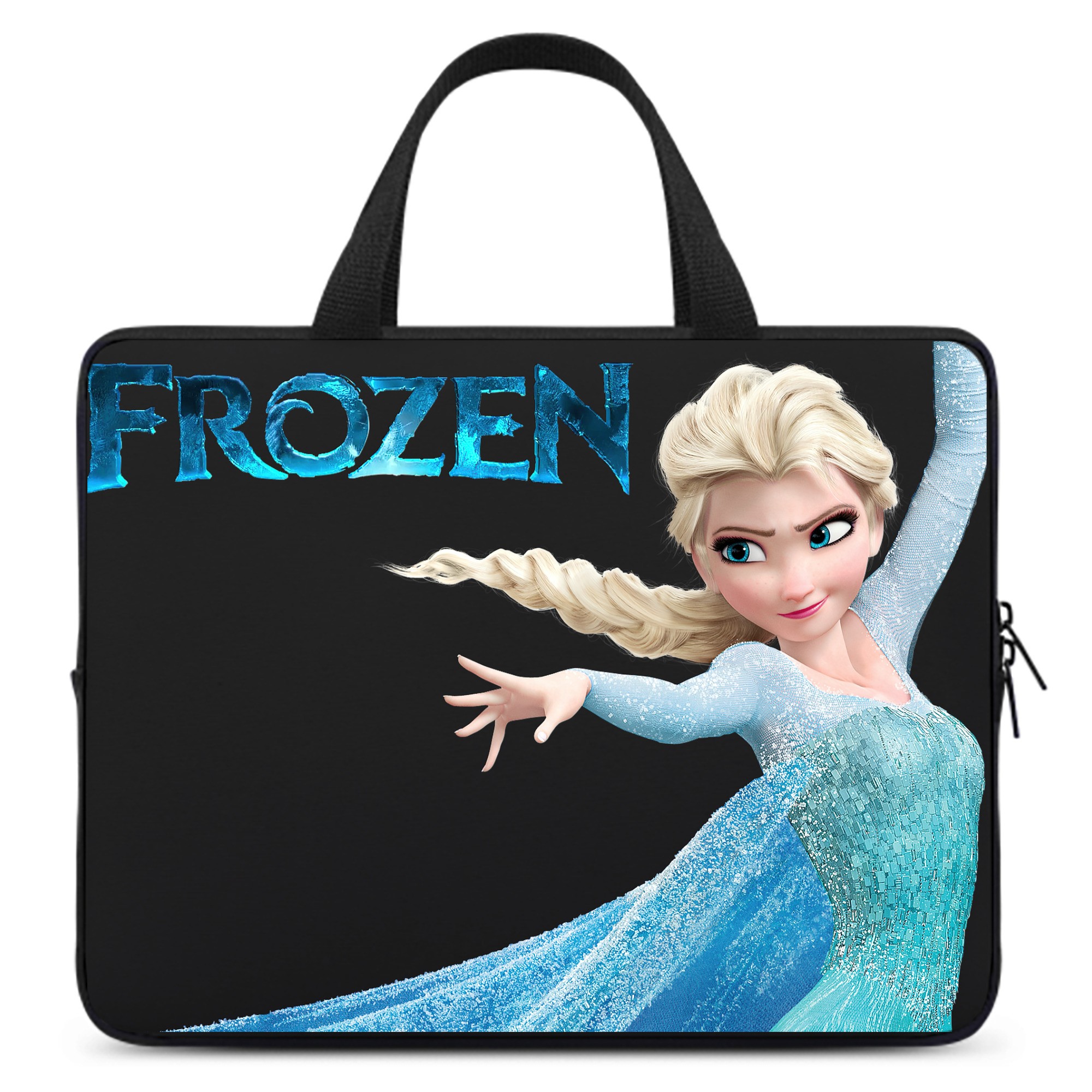 （画像用） アナと雪の女王 アンナ エルサ Frozen Anna Elsa 手提げノートパソコンバッグ