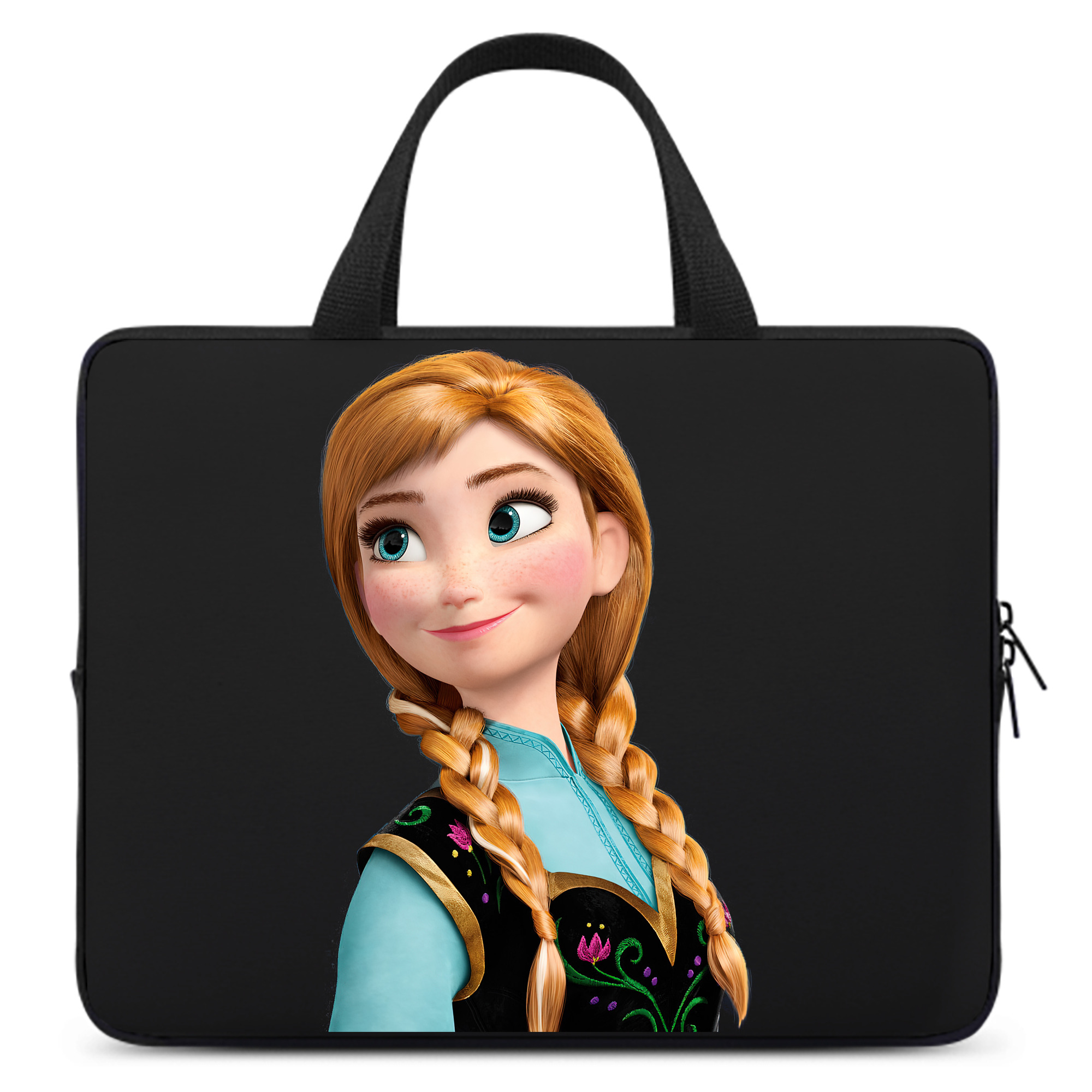 （画像用） アナと雪の女王 アンナ エルサ Frozen Anna Elsa 手提げノートパソコンバッグ