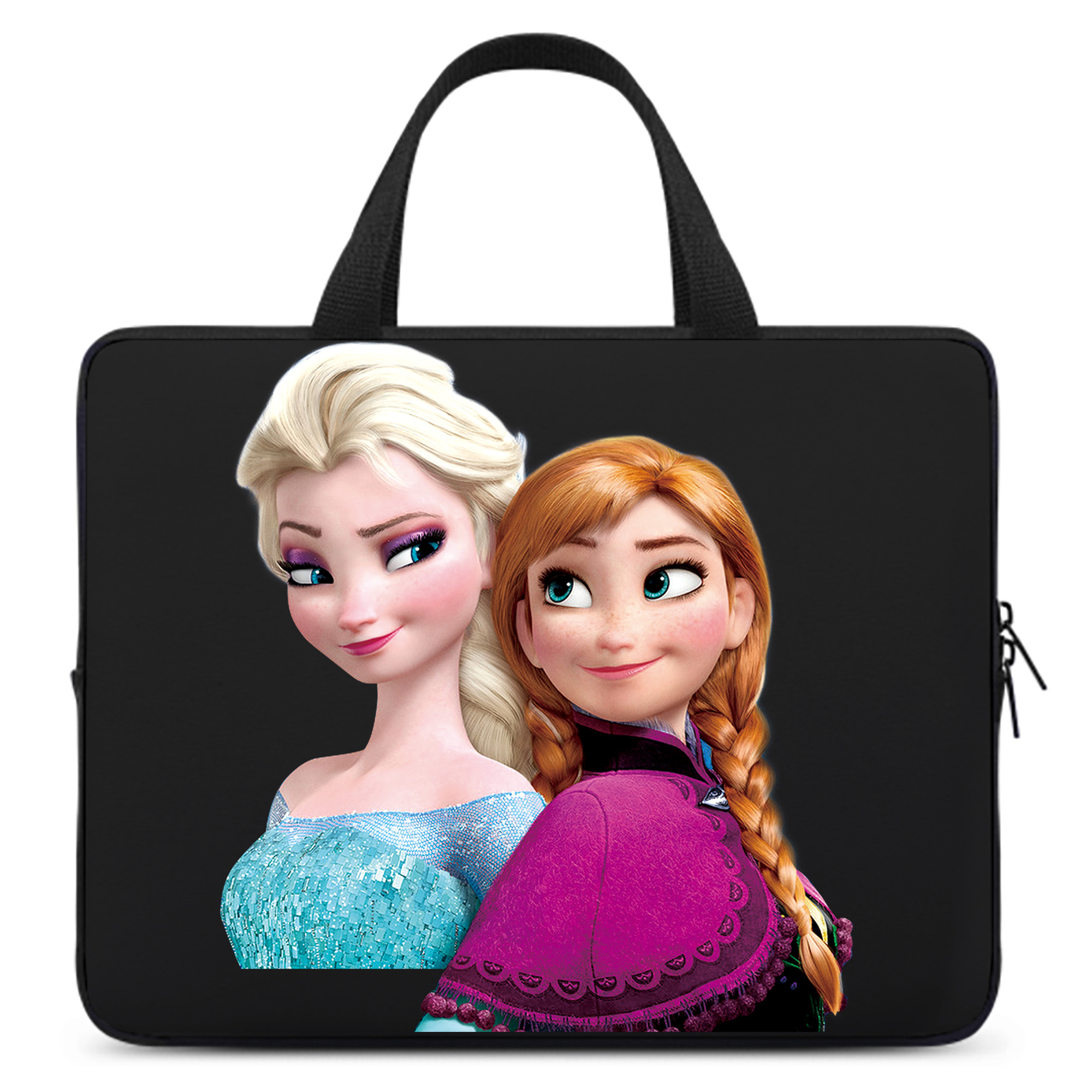 （画像用） アナと雪の女王 アンナ エルサ Frozen Anna Elsa 手提げノートパソコンバッグ