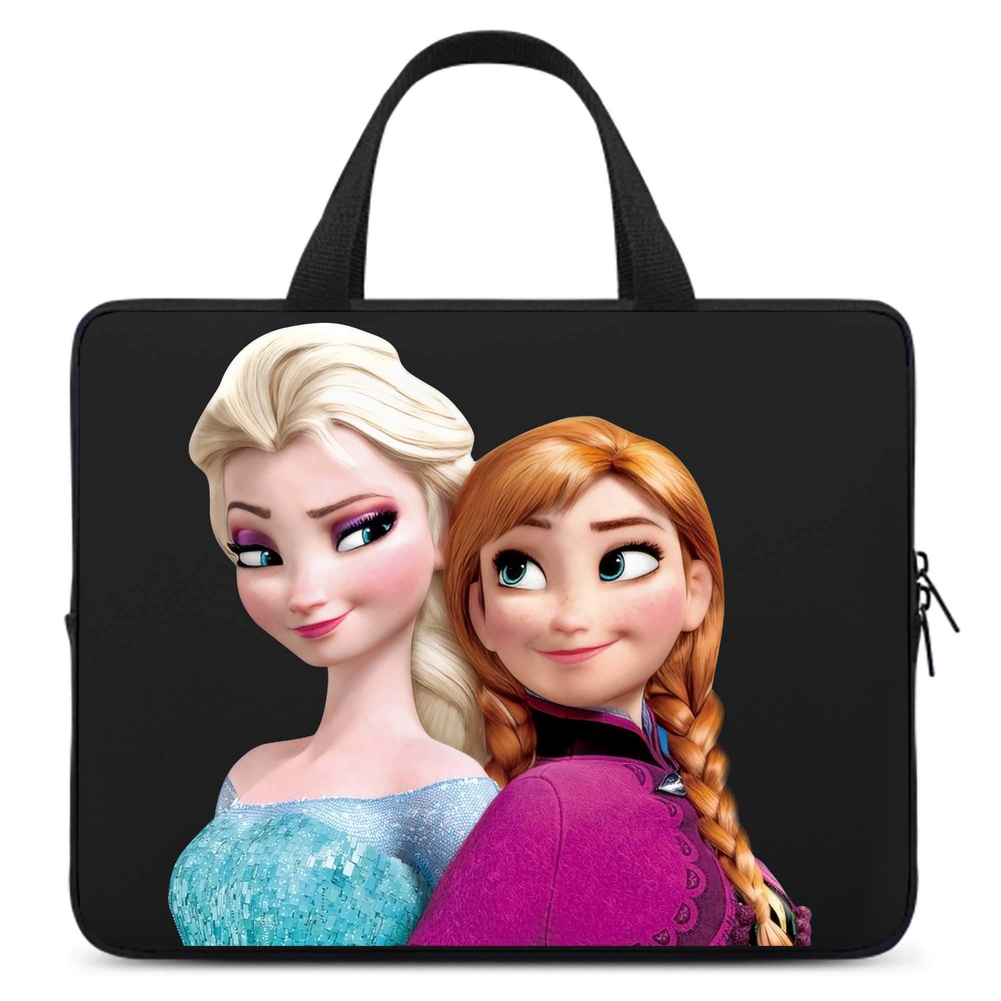 （画像用） アナと雪の女王 アンナ エルサ Frozen Anna Elsa 手提げノートパソコンバッグ
