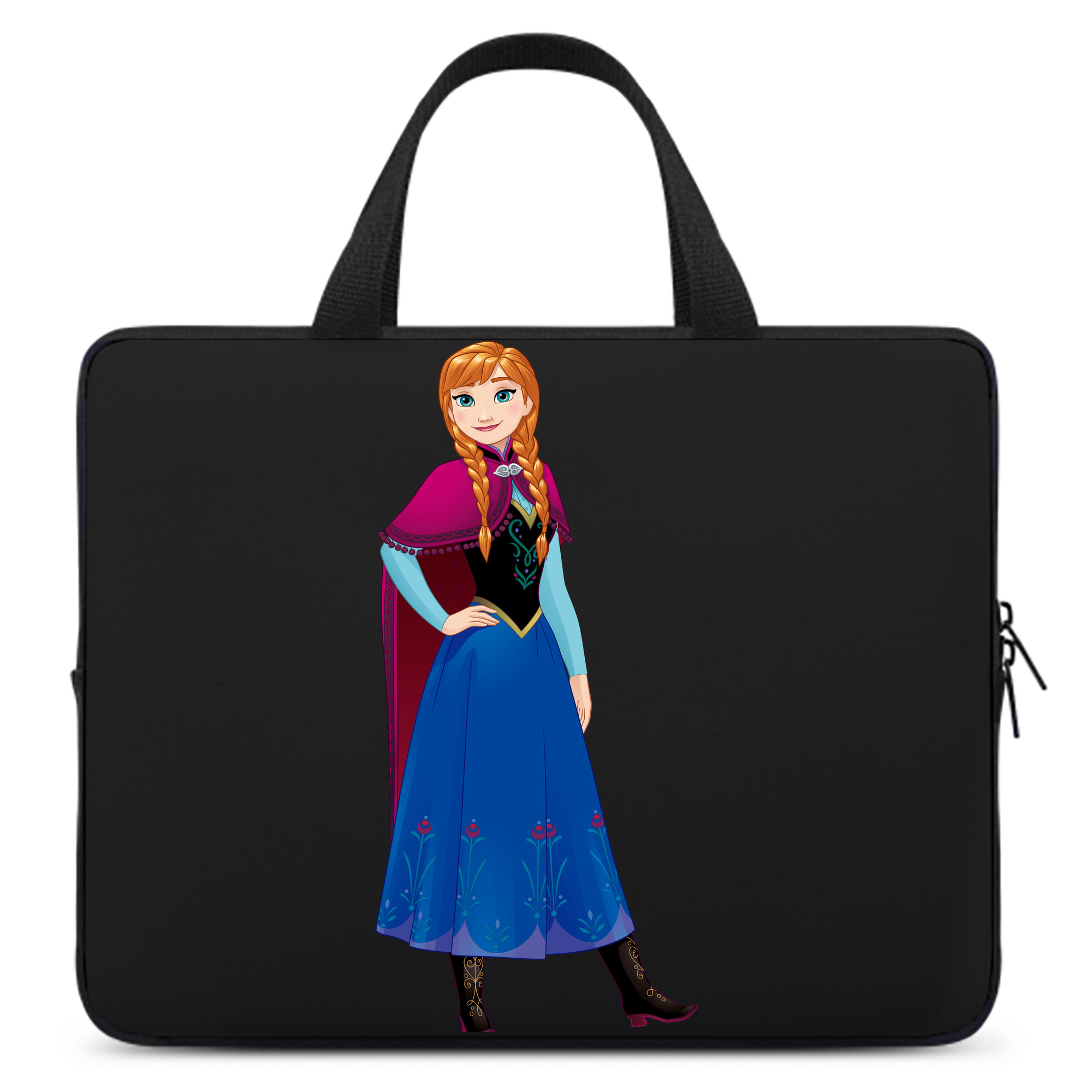 （画像用） アナと雪の女王 アンナ エルサ Frozen Anna Elsa 手提げノートパソコンバッグ