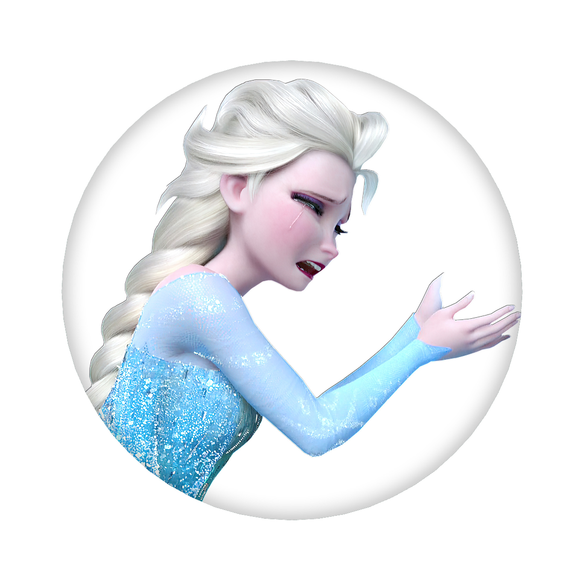 （画像用） アナと雪の女王 アンナ エルサ Frozen Anna Elsa 6cm 缶バッジ 複数セット