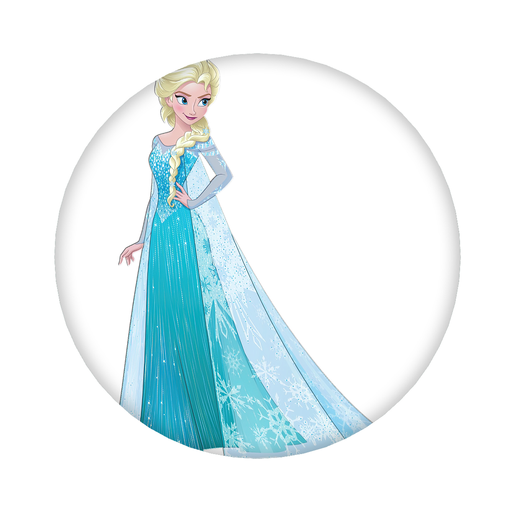 （画像用） アナと雪の女王 アンナ エルサ Frozen Anna Elsa 6cm 缶バッジ 複数セット