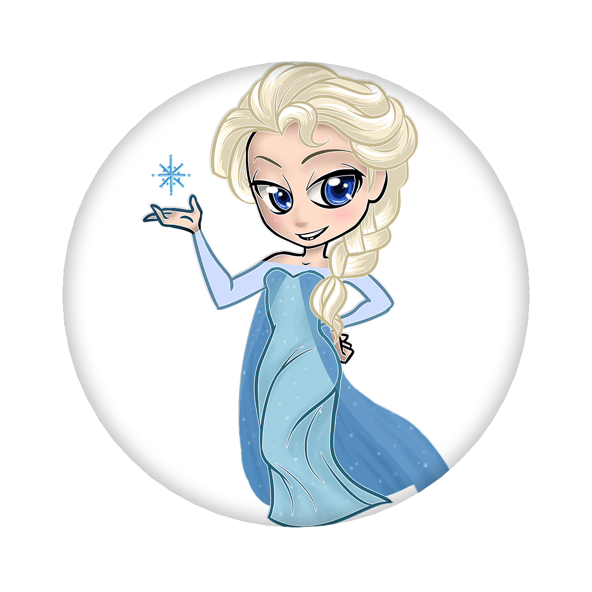 （画像用） アナと雪の女王 アンナ エルサ Frozen Anna Elsa 6cm 缶バッジ 複数セット