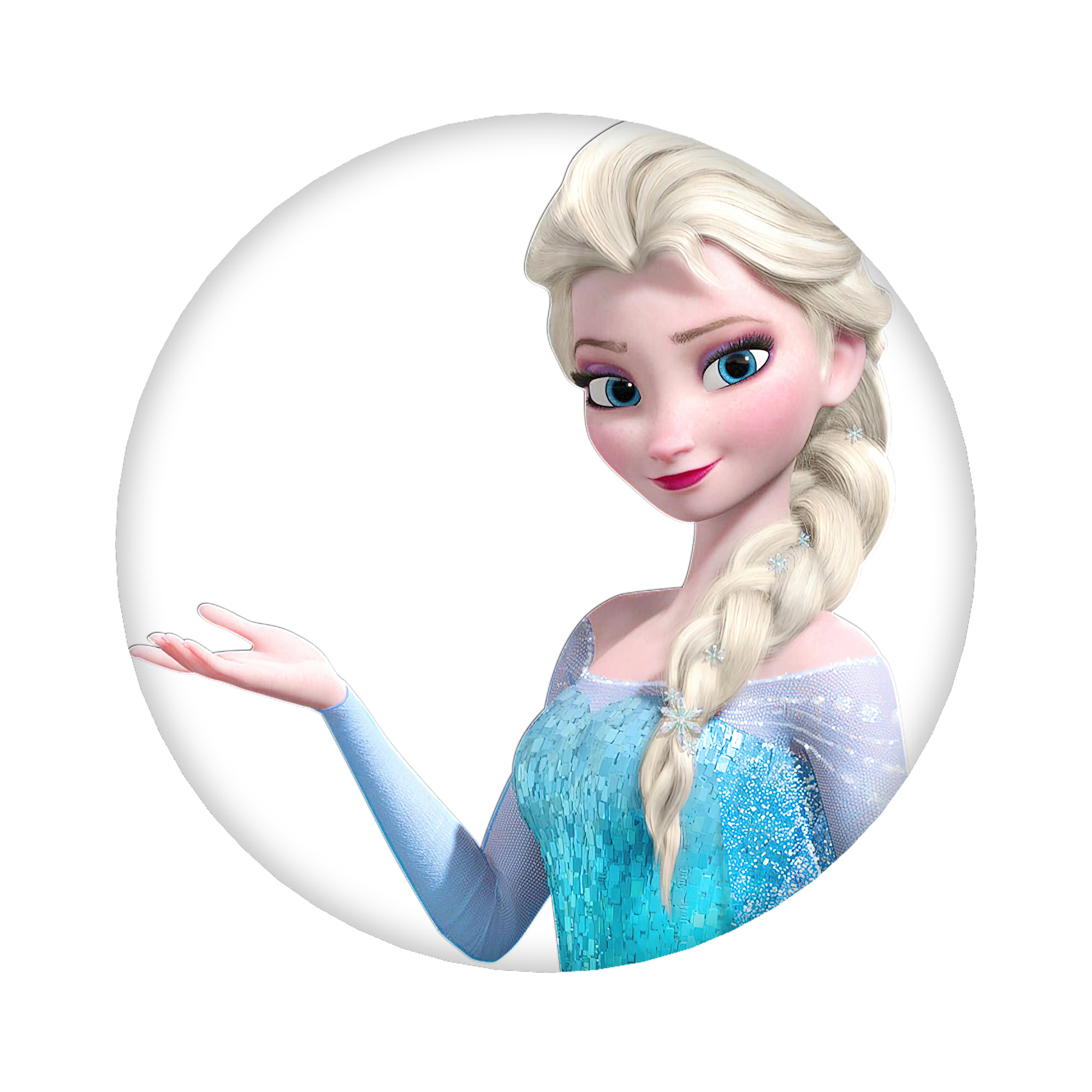 （画像用） アナと雪の女王 アンナ エルサ Frozen Anna Elsa 6cm 缶バッジ 複数セット