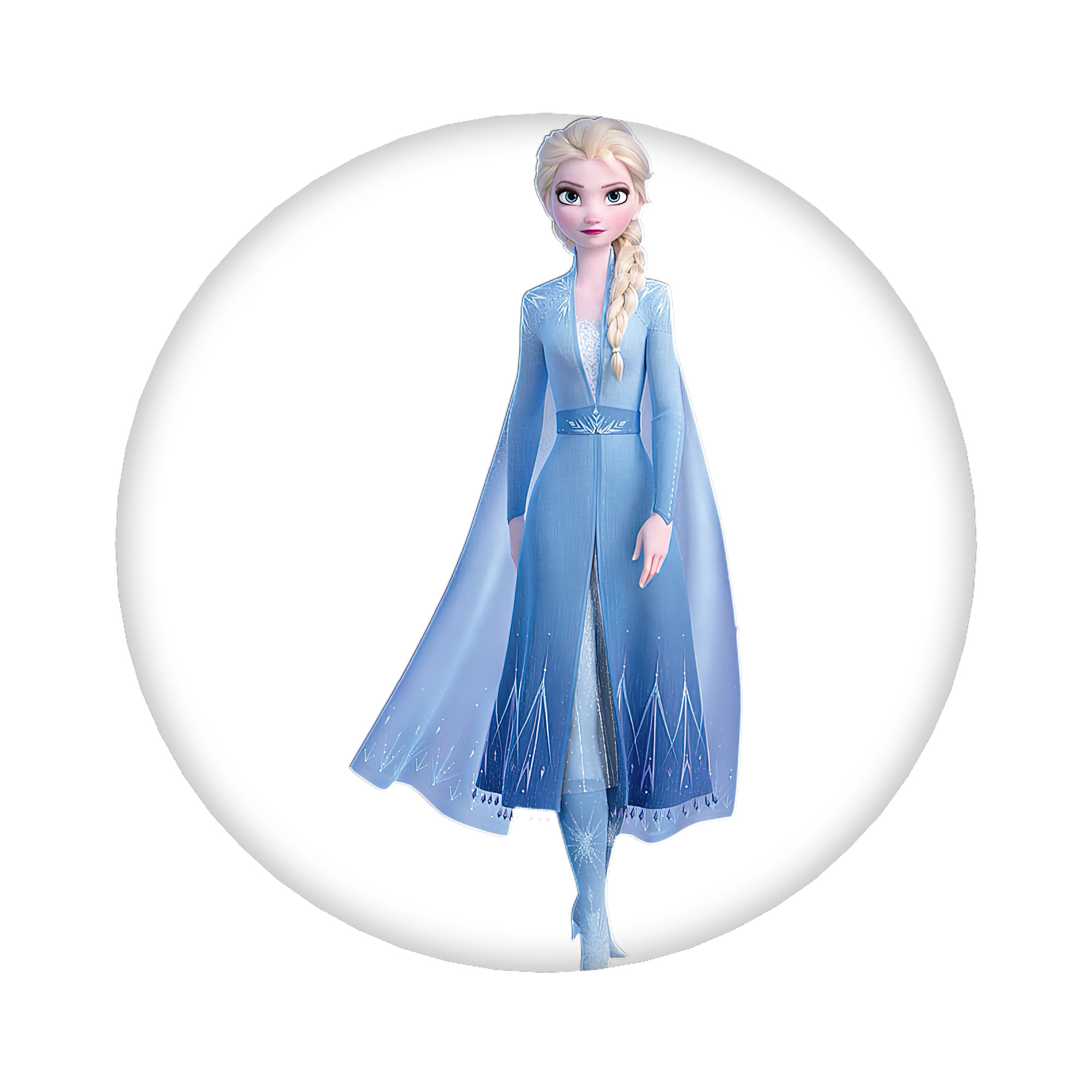 （画像用） アナと雪の女王 アンナ エルサ Frozen Anna Elsa 6cm 缶バッジ 複数セット
