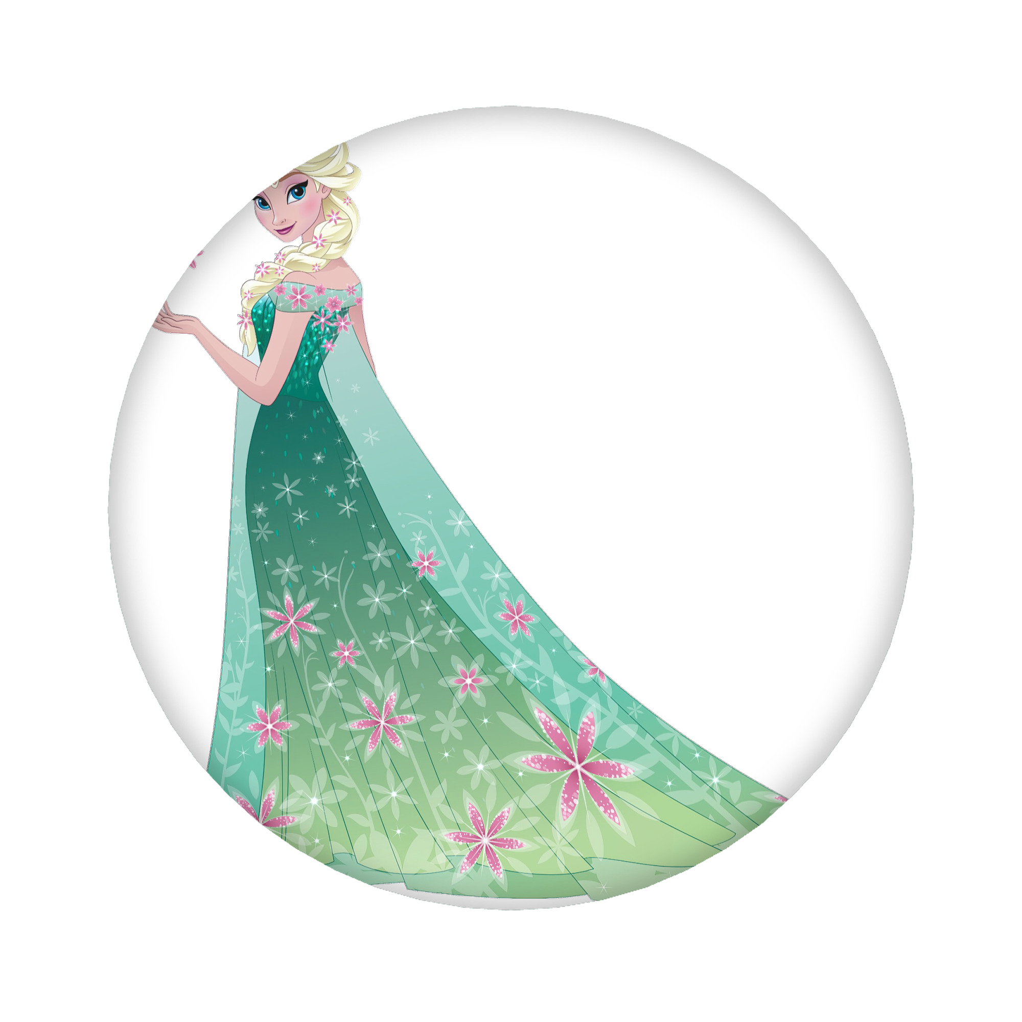 （画像用） アナと雪の女王 アンナ エルサ Frozen Anna Elsa 6cm 缶バッジ 複数セット